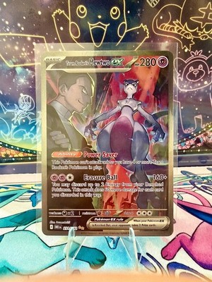 Team Rocket's Mewtwo ex 231/182 Sv10: Destined Rivals Holo