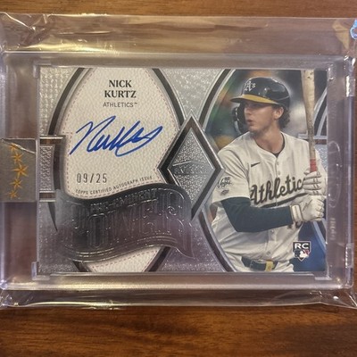 Nick Kurtz 2025 Topps Five Star Pre-Eminent Power On Card Autograph 09/25 PEP-NK