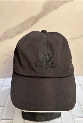 Loro Piana Storm System Microfaser Baseball Cap Herren Schwarz Ganz Luxus