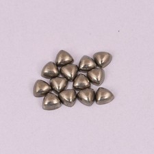 Pyrite 8mm Wholesale For Making Jewelry AAA Trillion Cabochon Gemstone