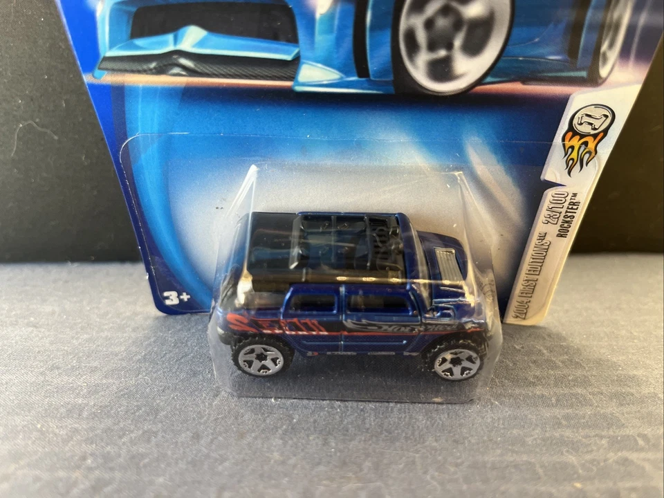 HOT WHEELS 2004 FIRST EDITIONS 23/100 ROCKSTER DIECAST 1:64 MATTEL 2003 NEW - Image 3 of 4