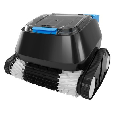 Black Pearl Ultra Robotic Pool Cleaner   Battery-Powered Inground Vacuum f