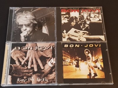 4 Bon Jovi CDS  debut first album Bon Jovi Crossroads 2020 Keep the Faith