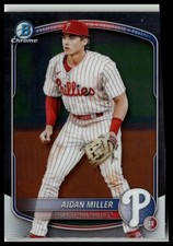2025 Bowman #BCP-54 Aidan Miller Chrome Prospects