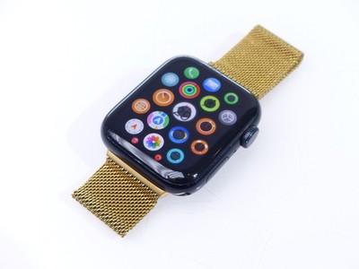 Apple Watch Series SE 2 GPS Aluminium Gehäuse A2723 44mm schwarz gebraucht #37LQ