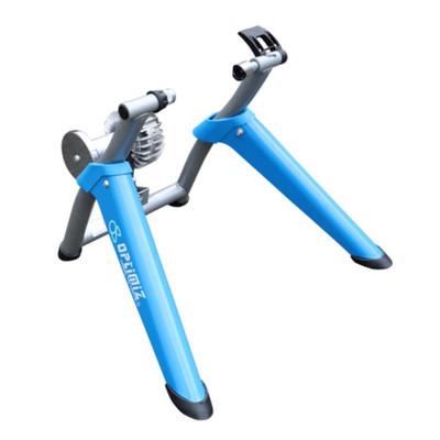 Heimtrainer Optimiz Fluid faltbar weiß/blau