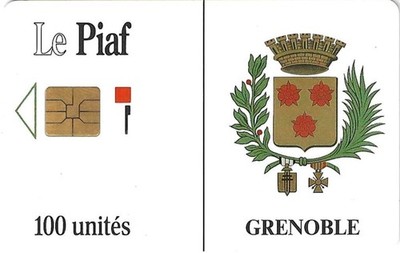 @+ Smartcard Le PIAF de Grenoble - 100U - 500ex