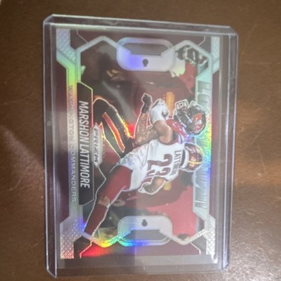 Panini Prizm Lockdown Marshon Lattimore #14 Washington Commanders NFL Card