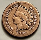 1859 Indian Head Cent First Year Laurel Wreath One Year Type (Cleaned) JC2112
