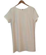 Lulus White Shift Dress Medium