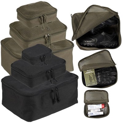 Mil-Tec Netztaschen Set 3-teilig Outdoor Net Pouches Molle Tasche Kleinteile Bag