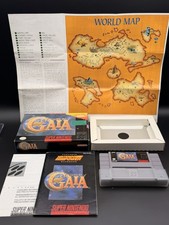 Illusion of Gaia Super Nintendo SNES Complete In Box CIB With manual and Map