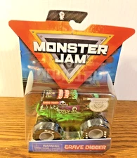 Monster Jam GRAVE DIGGER LEGACY TRUCKS 1:64 Authentic Spin Master VIP TOY NEW