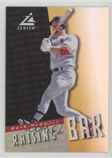 1998 Pinnacle Zenith Raising the Bar Mark McGwire #10 7xr