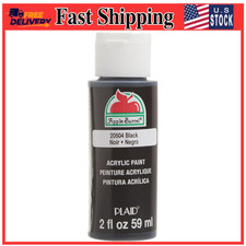 Apple Barrel Acrylic Paint in Assorted Colors 2 Ounce , 20504 Black