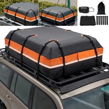 600L Auto Dachbox Dachkoffer Faltbare Dachtasche Dachgepäckträger Wasserdicht