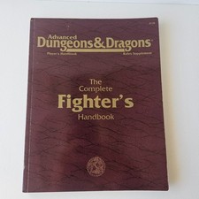AD&D Advanced Dungeons & Dragons Complete Fighter's Handbook 2nd Edition