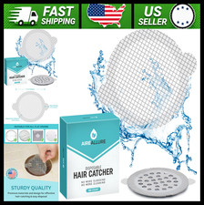 Disposable Shower Drain Hair Catcher Mesh Stickers 100 Pack