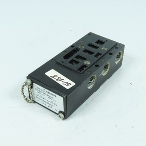 Ross Controls K022078 Pneumatic Solenoid Valve Base Manifold Sub-Base