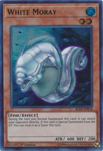 White Moray - BLLR-EN018 - Ultra Rare 1st Edition x3 - Near Mint