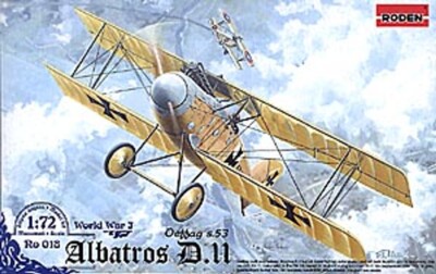 Roden 1/72 Albatros D II Oeffag s53 German BiPlane Fighter  ROD18