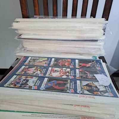 500 Pcs Sports illustrated Kids Uncut Bulk / Resellers Listing Bundle Lot
