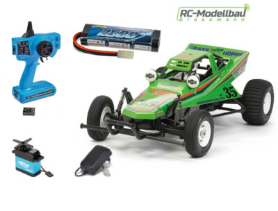 Tamiya 300047348 1:10 RC The Grasshopper 2005 Candy Green Edition Buggy Spar-Set