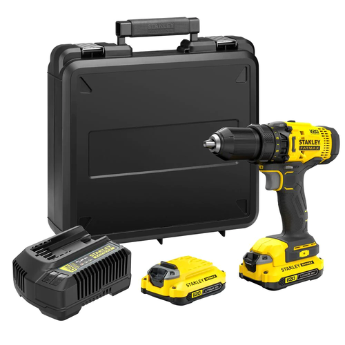 18V/2x1.5Ah FATMAX Cordless Drill Driver V20 (STANLEY SFMCD700C2K-QW) - Picture 1 of 10