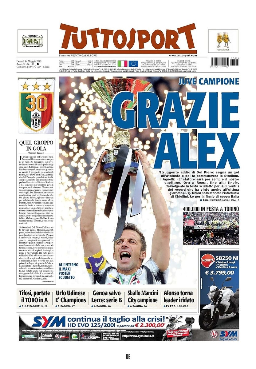 SPECIALE INSTANT GOL JUVENTUS CAMPIONE D'ITALIA 2012-2013 MAXI POSTER JUVE