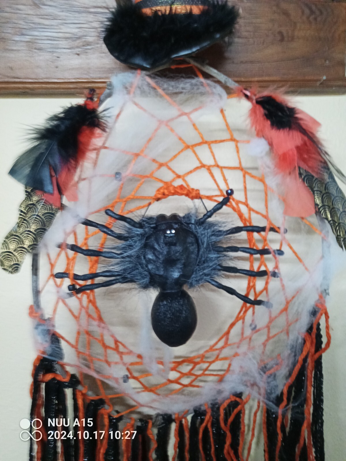Halloween Dream Catcher Non Native With Spider eBay