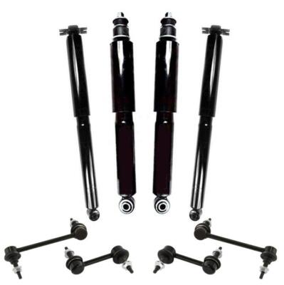 Front & Rear Shocks 4 Wheel Drive 04-12 for GMC Colorado Canyon 4x4 Only 8Pc
