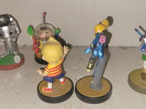 Nintendo Amiibo Super Smash Bros Konvolut Diddy Kong Samus Fox Lucas Pikmin - Bild 8 von 12