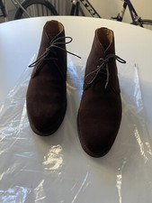 Meermin Chukka Boot Brown Suede #101468 Size 9 UK Dainite Sole WORN ONCE