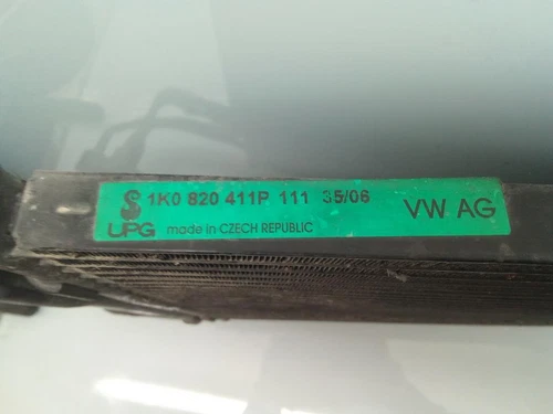 1K0820411P Radiador Calefaccion/Aire Acondicionado para SEAT ALTEA (5P1) 1222501 - Imagen 2 de 2