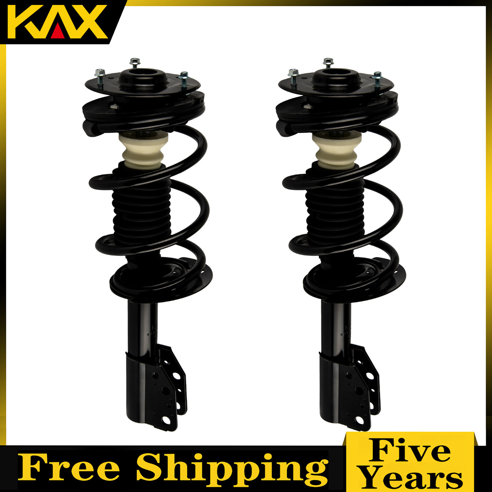 2x Front Shocks Struts for Oldsmobile Alero Chevrolet Malibu Pontiac
