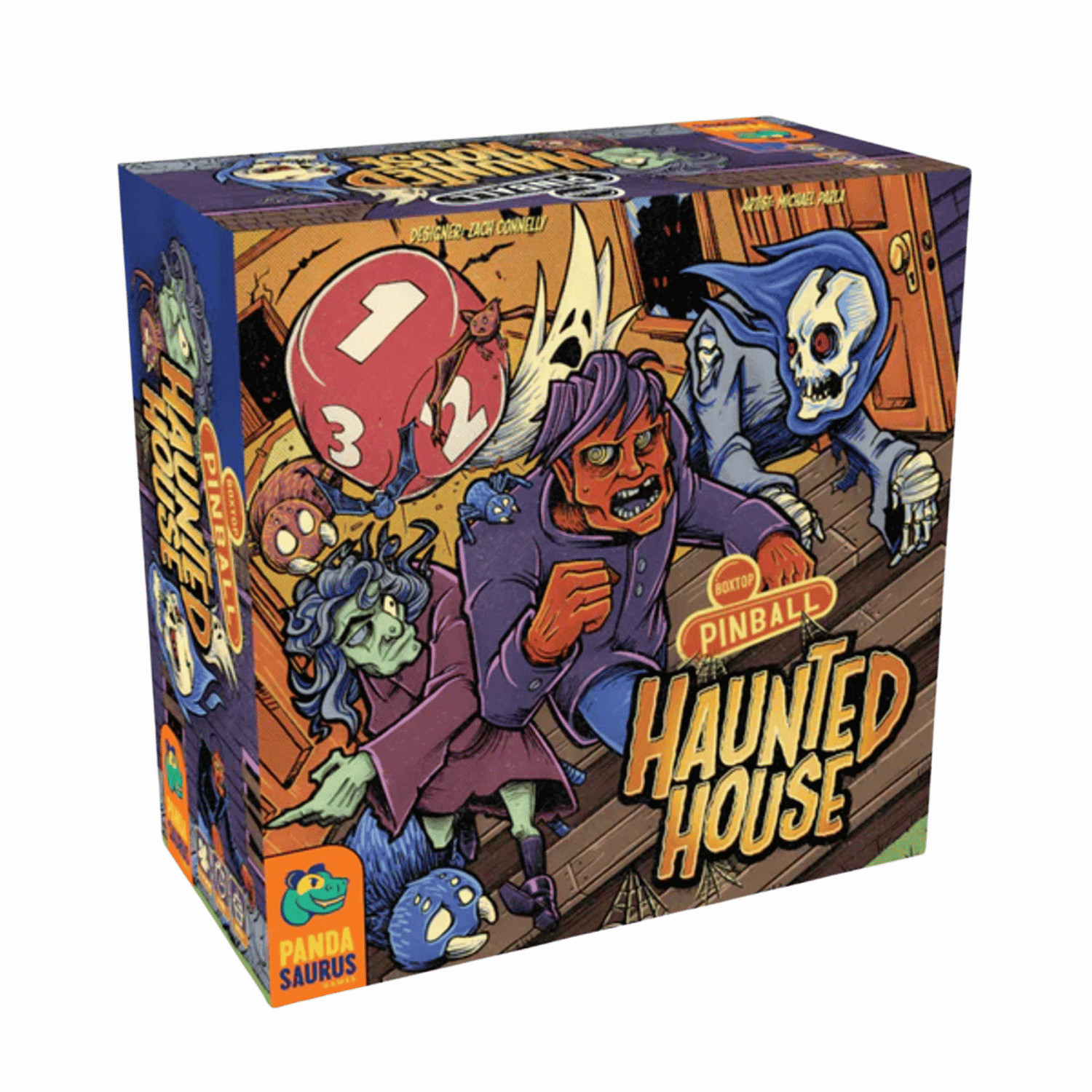 Настольный пинбол Игры с пандазавром в доме с привидениями PANBPHH 5790₽