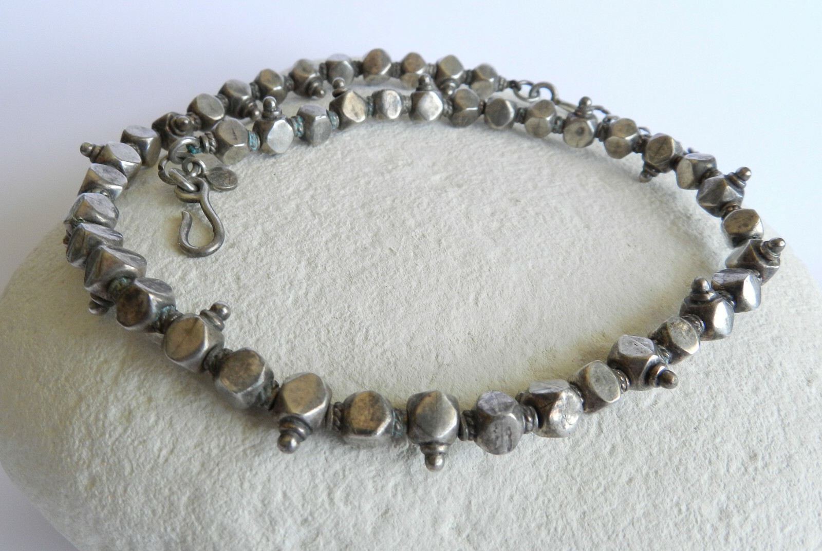 Vtg Authentic Retro 42g Solid Silver Sterling 925… - image 6