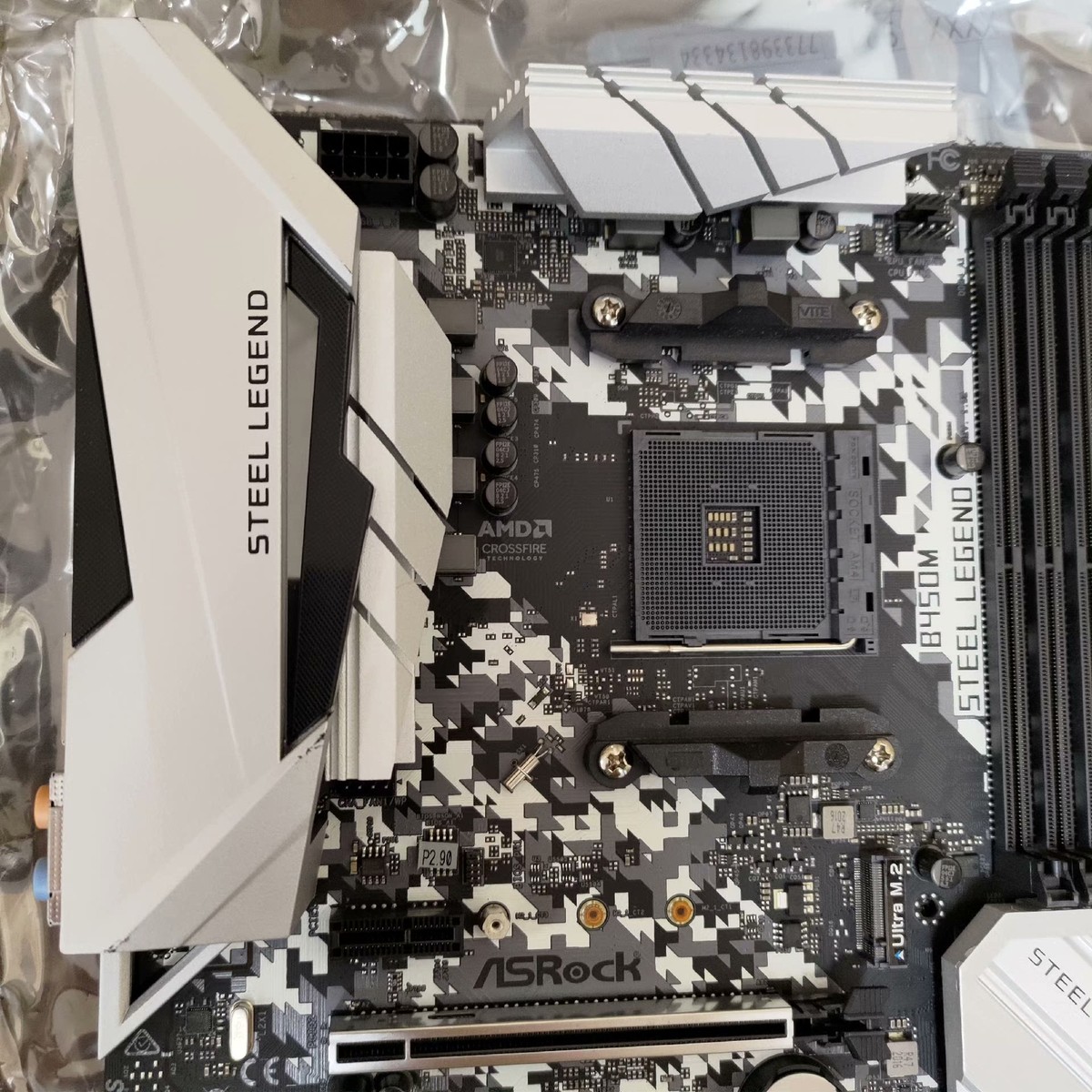 FOR ASROCK B450M Steel Legend AMD AM4 DDR4*4 64GB Micro ATX