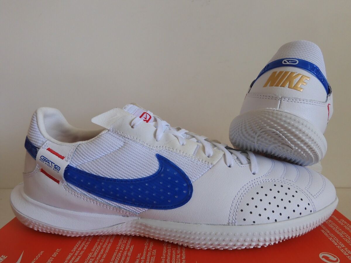Nike Streetgato Street Gato White-Game Royal Blue Sz 11.5 Nike Streetgato Street Gato White-Game Royal Blue Sz 11.5
