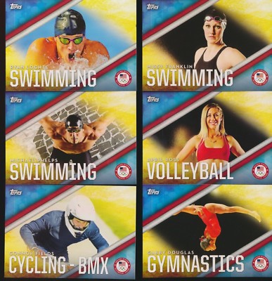 2016 Topps US Olympic and Paralympic Team Hopefuls Disciplines Insert Pick List