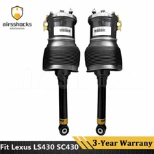 Pair LH & RH Front Air Suspension Struts For Lexus LS430 SC430 01-06 #4801050110