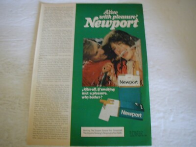 1977 ALIVE WITH PLEASURE! NEWPORT, FORUM MAGAZINE 2 SIDED VINTAGE PRINT AD  L040 | eBay