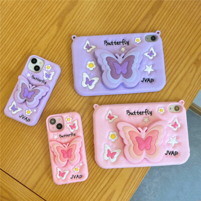 For iPad 10th 9th 8th 7th 6th 5th Air Pro Stand Silicone Soft Shockproof Cover