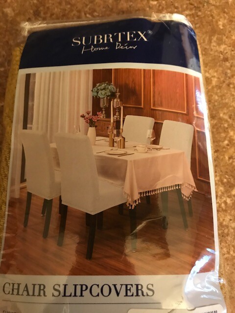 Slipcover Seat Protector 2pcs Beige Nwt Fast Ship