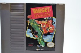 Target: Renegade (Nintendo NES, 1990) Authentic Cleaned Tested Working
