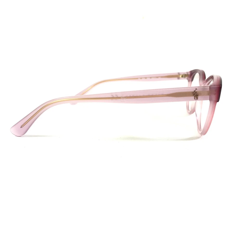 Armações de óculos Polo Ralph Lauren PH 2204 5685 vermelho rosa claro 53-17-140 - Imagem 4 de 4