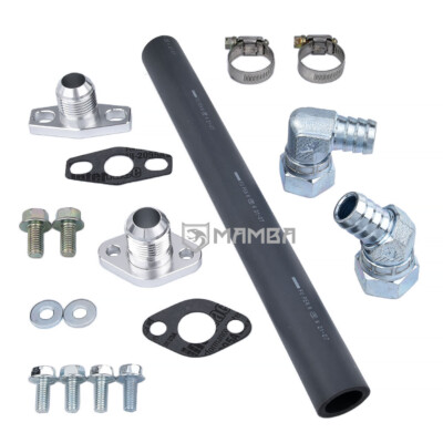 Turbo Oil Drain Pipe For AUDI VW 1.8T 5V A3 Golf AVC/APH/AGU/ALN/ARZ/AUQ GT28R