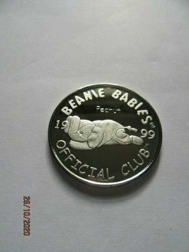 TY BEANIE BABIES 1999 ORIGINAL NINE - OFFICIAL CLUB - TWO TONE - GOLD COINS - Picture 26 of 39