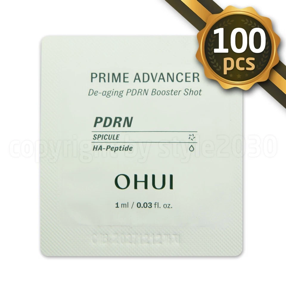 O HUI Prime Advancer De-aging PDRN Booster Shot 1ml x 100 Stück (100ml) OHUI