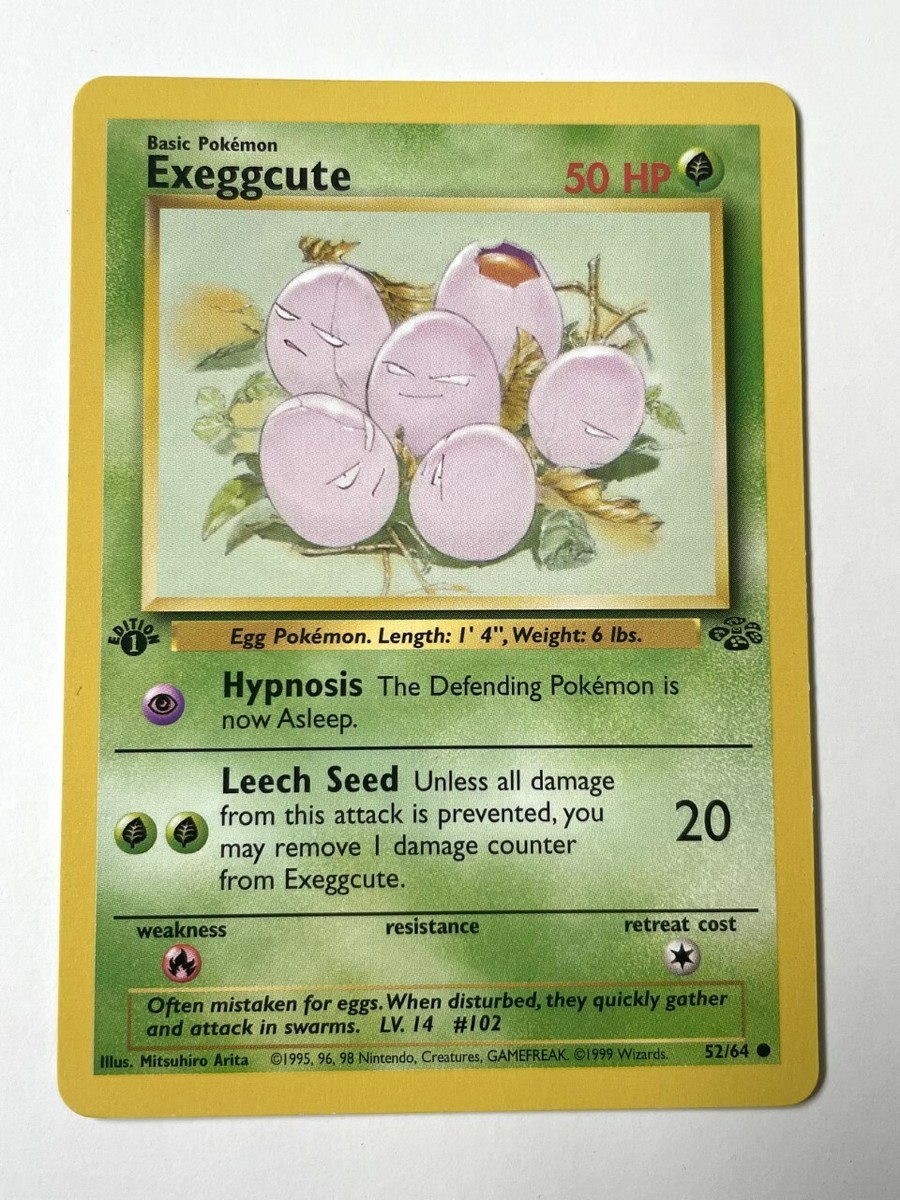 Pokemon Cards Jungle Set 1ST EDITION - 1999 - Rare - Nr Mint -You